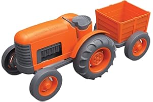 Green Toys Tractor Vehicle, Orange