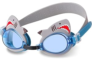 HIFOT Gafas de Natación Protección UV Antiniebla Gafas para Sin Fugas Gafas de Natación Infantil para Niñas Niños