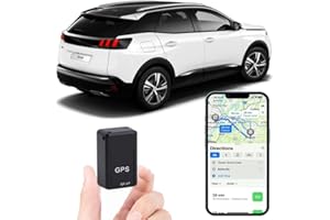 LIVERO Mini GPS Tracker for Vehicles,Car GPS Tracker Portable Real Time Magnetic GPS Tracking Device,Full Global Coverage Location Tracker for Kids,Dogs,Trucks/Person,No Subscription Required (GF07)