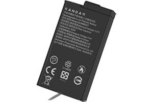 Kandao Batería de la cámara, batería de la cámara de acción QooCam 3,