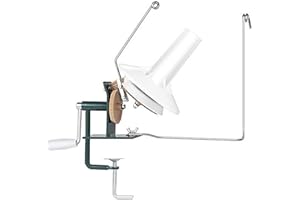 WEIYE Großer Metall-Garn/Faser/Wolle/Schnur-Kugelwickler, 284 g