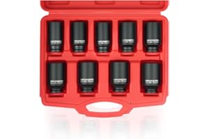 DAYUAN Impact Wrench Nuts Axle Nut Hub Impact 1/2 Inch Drive Socket 29 30 31 32 33 34 35 36 38 mm Socket Set