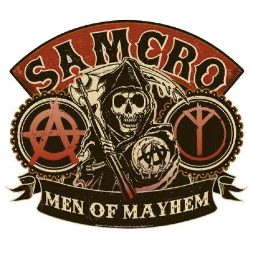 Preisvergleich Produktbild Sons Of Anarchy Samcro Logo Air Freshener