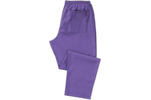 Workwear World WW128 Peacock Blue Scrub Trousers - Unisex Medical Doctors Work Wear