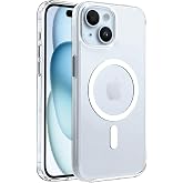Minesk iPhone 15 Plus-14 Plus i&ccedil;in MagSafe ile Uyumlu SuperMatt Serisi Arkası Parmak izi Tutmayan Sert Mat Polikarbonat Kenar