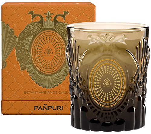 Pañpuri Botany Ambiance 100% Natural & Essential Oil Candle Grand Manchou, Eucalyptus & Grapefruit