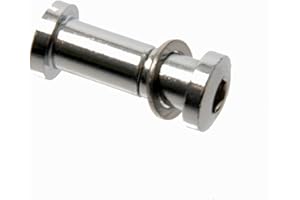 ONOGAL Vite per il fissaggio del sellino al telaio della bicicletta, argento, acciaio cromato, 3196.