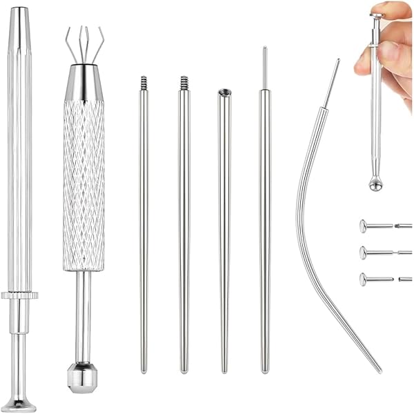 Unbranded Sponge Forceps Body Piercing Forceps / Hemostat Sponge Clamp - 7 Inch Straight, Professional Quality Forceps, Hemostats & Needle Holders - Foto 4