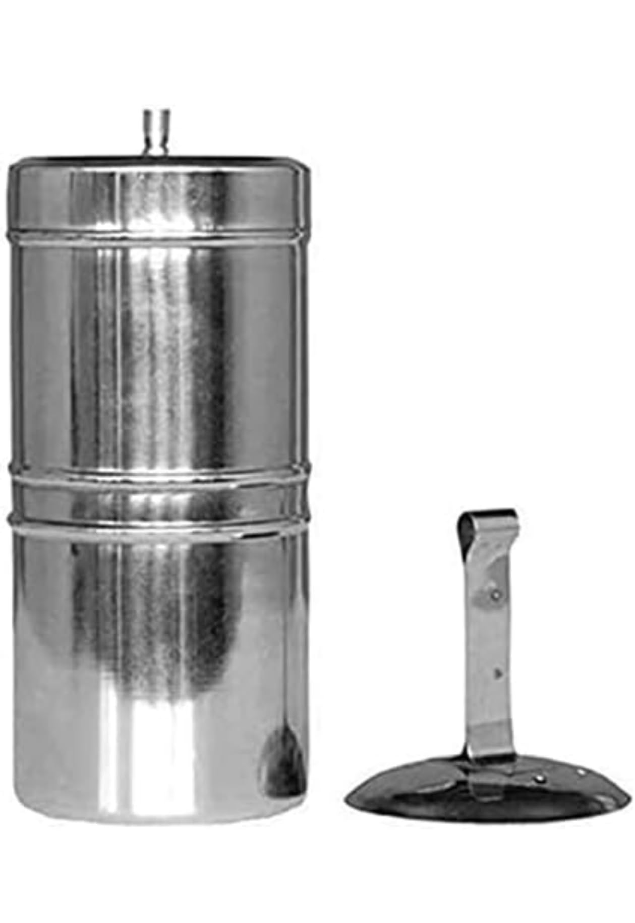 BLACK LIGER South Indian Filter Coffee Drip Maker, Stainless Steel, 200ml, 2-4 Cup, Madras Kappi Style