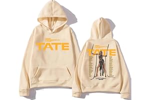 Respeto Sudadera con Capucha Tate McRae con Capucha Estética Informal De Lana Sudadera De Manga Larga Moda Ropa De Mujer Jerseys Vintage XS-3XL