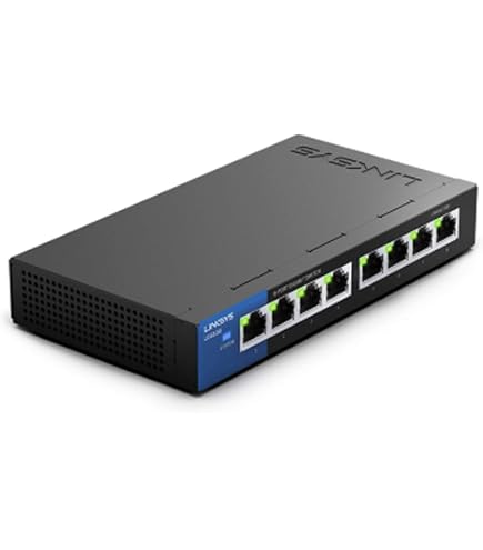 Linksys LGS108 Switch 8-Port Desktop Business Gigabit: Buy Online