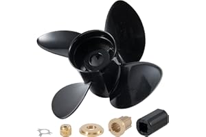 YOUNG PROPS 14 X 17 RH Replace OEM#48-8M0084494 Outboard Boat Propeller for Mercury Engine 135-300HP 2 & 4-Stroke & Mercruiser Sterndrives Alpha/Bravo One,4-Blade Aluminum 14dia x 17 Pitch Boat Propeller