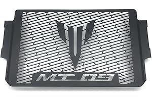 ERKIC Trjgtas Protection Radiateur Protection Grille Radiateur Moteur pour MT09 MT-09 2021 2022 Noir
