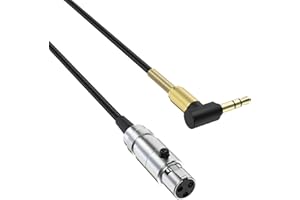 SQRMEKOKO 5N OCC Upgrade Cable Audio Cord for AKG Q701 K702 K271 K271s K712 K272 K240 K240s K141 K171 K181 K267 Pioneer HDJ-2000 Headphones