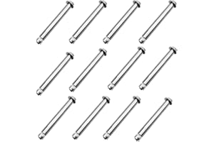 LEPIDI 12 Piezas Tornillos de expansión, Tuerca Hexagonal Externa de Acero Inoxidable, Pernos de Anclaje de Manga, Perno de Anclaje Resistente, para Construcción de Pared