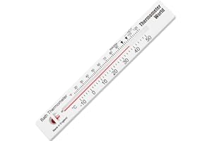 THERMOMETER WORLD Badethermometer, ideal zur Überprüfung der Wassertemperatur für Neugeborene, Kinder und Senioren