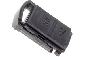 JONGO - ksopl03 C 1- Carcasa de Llave sin Cuchilla Compatible con Opel y Vauxhall Opel y Vauxhall Combo (2002-09), Corsa (2002-06), Meriva (2002-06) y Tigra (2004-06) - Caja Clave Plip Vehiculo Mando a distancia 2 Botones
