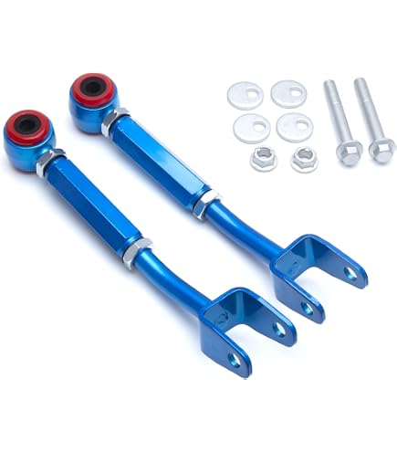 TRQ 4-Piece Rear Suspension Kit – Upper Control Arms & Lower Forward Toe Links For Chevy/Pontiac/Saturn