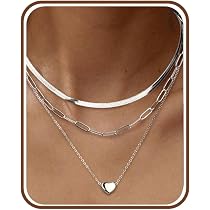 ADRAMATA Set Collana E Bracciale A Catena Paperclip – Placcato Oro 18K – Acciaio Inossidabile Impermeabile – Donna