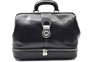 DD FIRENZE D&D - Borsa Medico Minimal con vano portastrumenti - Made in Italy