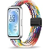 Rongep [&Ouml;rg&uuml; Loop] Huawei Band 11/11 Pro ile Uyumlu Kordon Manyetik Tokalı Yumuşak ve Konforlu Huawei Band 11 Kordon Terletme