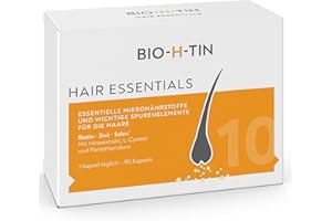BIO-H-TIN Hair Essentials – Mikronährstoffkapseln für Haare voller Wow, 90 Kapseln für 3 Monate