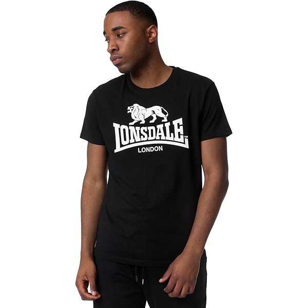 Lonsdale AYSIDE, Guanti Unisex, Black, S/M