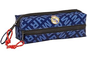 SAFTA PORTATODO 3 CREMALLERAS REAL MADRID NAVY