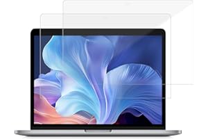 OMCGG 2Pack Clear Screen Protectors, Macbook Screen Protector for 2018-2021 Macbook Air 13 Inch M1 Chip A2337 A2179 A1932 2016-2022 Macbook Pro 13 Inch M1 M2 Chip A2889 A2251 A2338 A2159 A1706 A1708 A1989