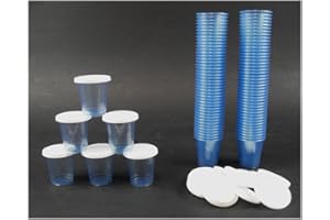 EVENTpac 540 medicine cups with 500 lids, medicine cups in blue, medicine cup, 30 ml