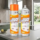 Kitchen Foam Cleaner Spray, Heavy Duty Degreaser for Exhaust Fan, Multi Use Kitchen Cleaning Spray | Strong Grease & Stain Re