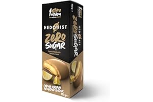 1 Attimo in Forma Biscotti Hedonist Zero Sugar Ripieni con Fresca Crema al Limone Senza Zuccheri Aggiunti, Snack Leggero e Delizioso per Amanti dei Dolci Senza Zucchero - 150g (1, Limone)