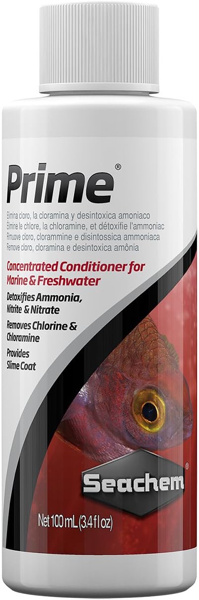 Seachem Acondicionador de Agua Prime, 100 ml