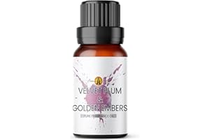 AROMA ENERGY Velvet Plum & Golden Embers Fragrance Oil, 100ml – Christmas Diffuser, Home Made Making, Potpourri, Candle, Soap, Slime, Bath Bomb, Air Freshener