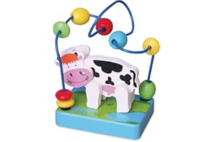 Viga Toys - 59661 - Mini Bead Maze - Cow