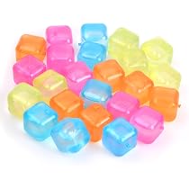 24Pcs Cubetti di Ghiaccio Cubetti di Ghiaccio Riutilizzabili ...