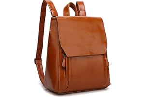 Jywmsc damski wodoodporny skórzany plecak szkolny plecak magnetyczny z ciśnieniem dla dziewczyn