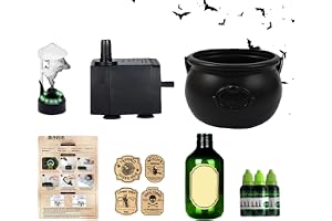 Häxans Kittel - Halloweenprydnad i Kittelform - Festlig Ornament Spöklig Till Fester Utomhus & Inomhus Gräsmatta Porch
