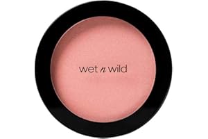 LIP SMACKER Wet n Wild Color Icon Colorete, Rubor Audaz y Modulable con Polvo Prensado, Fórmula Suave como el Terciopelo para un Color Saludable y Sutil como la Seda, Color Pinch Me Pink