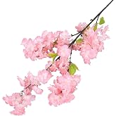 Nettenevime Yapay &Ccedil;i&ccedil;ek Bahar Dalı Japon Kiraz &Ccedil;i&ccedil;eği 90 cm KOYU PEMBE