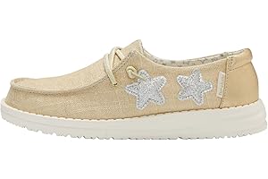 Hey Dude Wendy Girls - Comfort Leggero - Mocassino Bambina - Scarpe Casual Bambina con Soletta Ergonomica in Memory Foam - Progettate in Italia