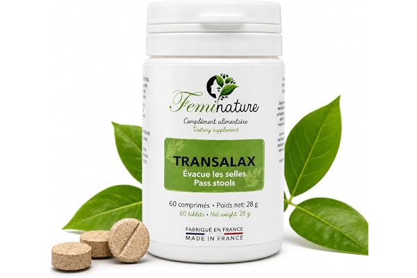 Laxatif Puissant contre la Constipation – Detox Foie Intestin – Transit Intestinal - Digestion – 60 comprimés 100% naturels fabriqués en France