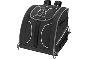 Expansea Bolsa para Botas de esquí - Capacidad de 55L - excelente para Viajes con Exterior e Inferior Impermeables, Bolsa para Botas de esquí Unisex para Chaqueta, Casco, Gafas de protección, Guantes