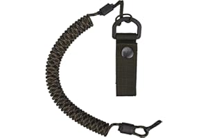 EdcX Paracord Cordino tattico Prodotto in Ucraina, Cavo spiralato, Elastico Portachiavi in ​​Paracord