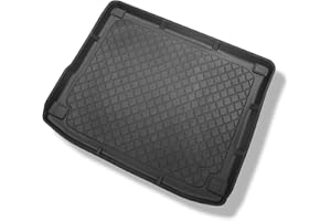 Mossa Tapis de Coffre adapté pour Volkswagen Touareg II SUV (02.2010-03.2018) - bac de Coffre - Protection de Coffre Voiture - G