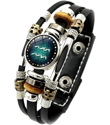 Bracciale 12 Costellazioni Per Donna Uomo, Bracciale Zodiacale