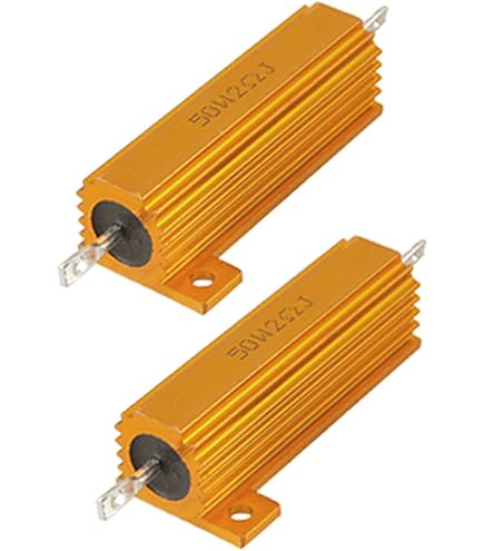 Produktbild von YOKIVE Aluminium-Gehäusewiderstand 100W 10 Ohm – Drahtgewickelt, ±5%, Für Konverter, Wechselrichter & Motoren