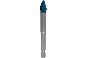Bosch Professional 1x Punte Expert HEX-9 HardCeramic per Tegole, Piastrelle, Ø 10.00 mm, Accessorio Trapano a Percussione