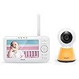 VTech Babymonitor VM5254 – Video-Babyphone mit hoher Auflösung – Klarer Sound, LCD-Farbbildschirm und Nachtsichtfunktion – Mi