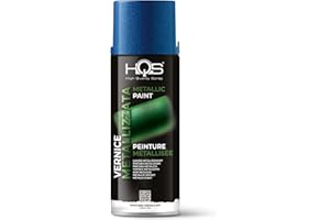 HQS HIGH QUALITY SPRAY HQS Bomboletta di Vernice Spray 400ml Metallizzato (Blu)